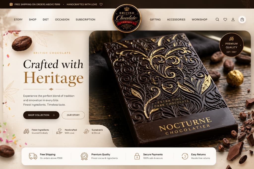 British Chocolate Store